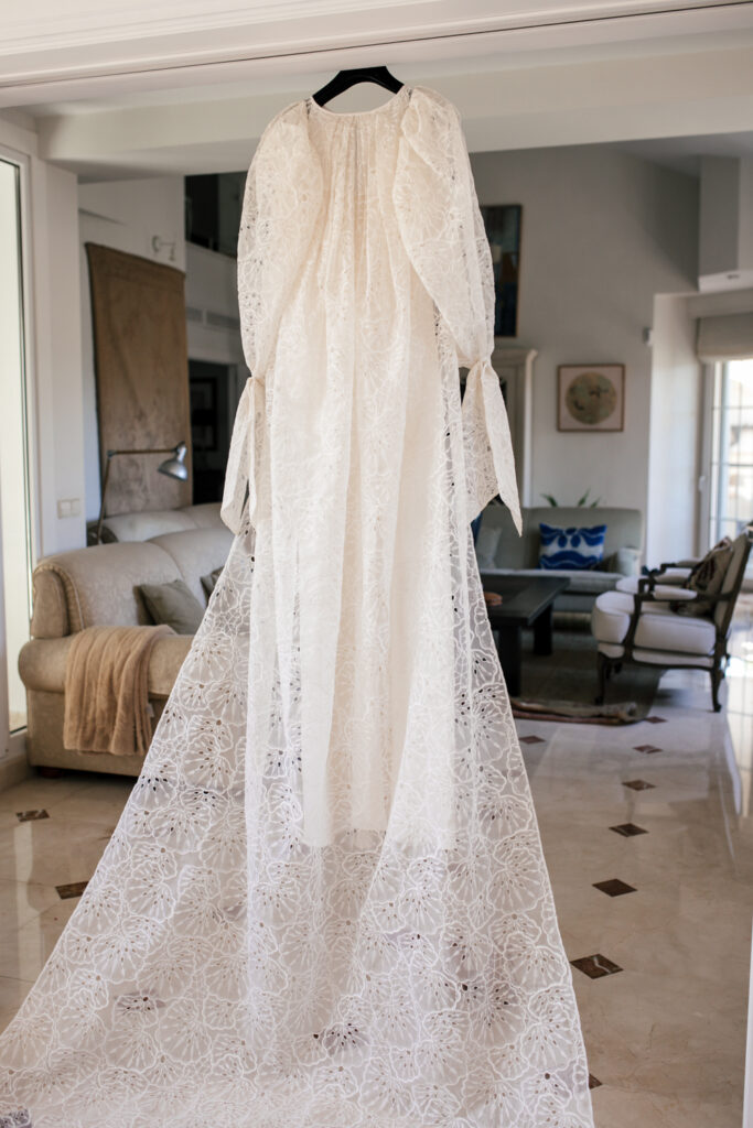 Vestido de novia de Cinta